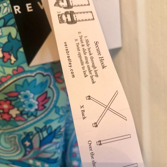 Vera Bradley Paisley Carly Reversible Swimsuit - Picture 5 of 6